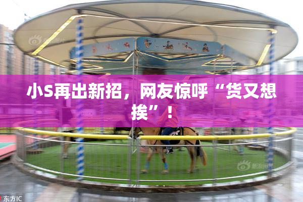 小S再出新招，网友惊呼“货又想挨”！