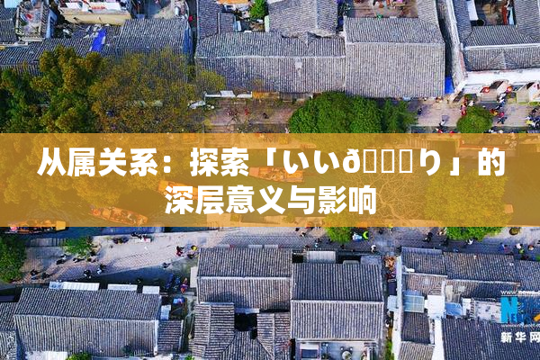 从属关系：探索「いい🍑り」的深层意义与影响