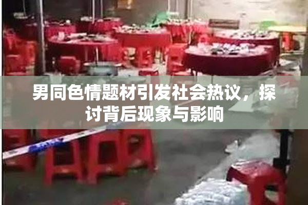男同色情题材引发社会热议，探讨背后现象与影响