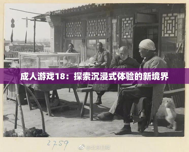 成人游戏18：探索沉浸式体验的新境界