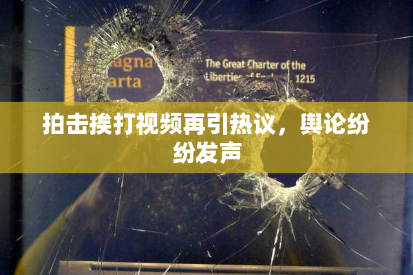 拍击挨打视频再引热议，舆论纷纷发声