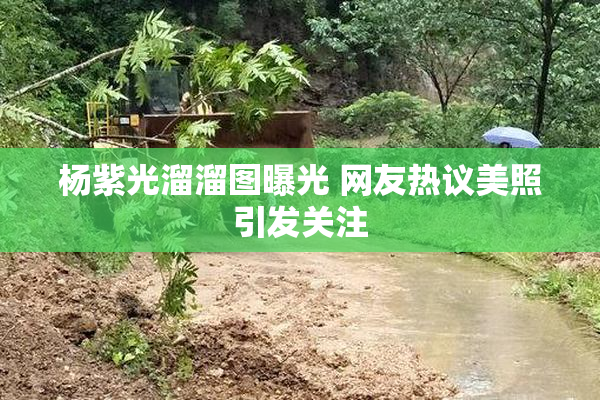杨紫光溜溜图曝光 网友热议美照引发关注