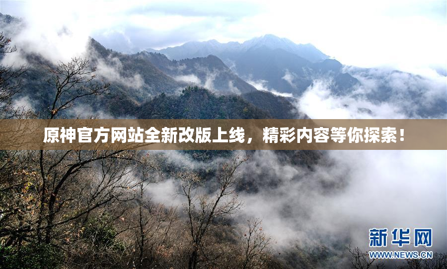 原神官方网站全新改版上线，精彩内容等你探索！