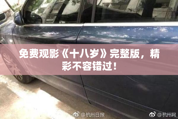 免费观影《十八岁》完整版，精彩不容错过！