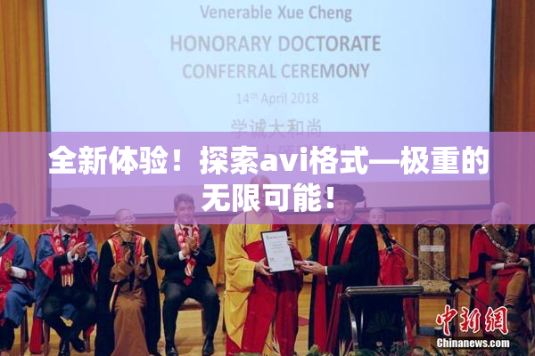 全新体验！探索avi格式―极重的无限可能！