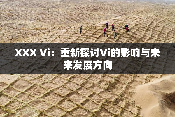 XXX Vi：重新探讨Vi的影响与未来发展方向
