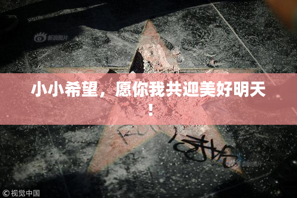 小小希望，愿你我共迎美好明天！