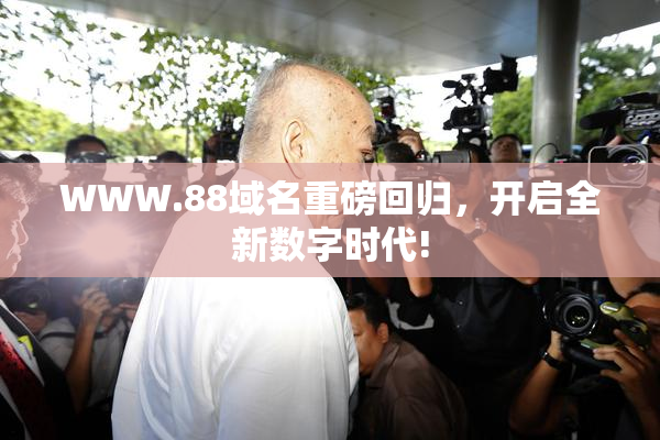 WWW.88域名重磅回归，开启全新数字时代!