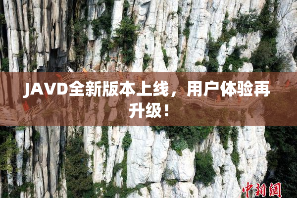 JAVD全新版本上线，用户体验再升级！
