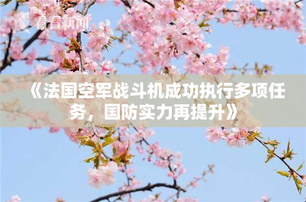 《法国空军战斗机成功执行多项任务，国防实力再提升》