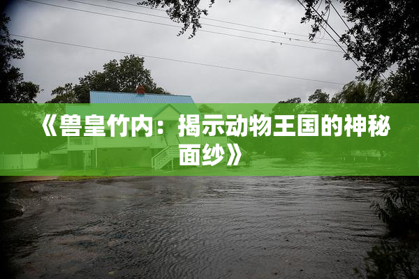 《兽皇竹内：揭示动物王国的神秘面纱》