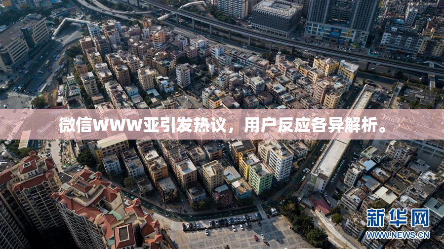 微信WWW亚引发热议，用户反应各异解析。
