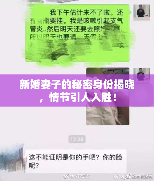 新婚妻子的秘密身份揭晓，情节引人入胜！