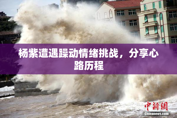 杨紫遭遇躁动情绪挑战，分享心路历程