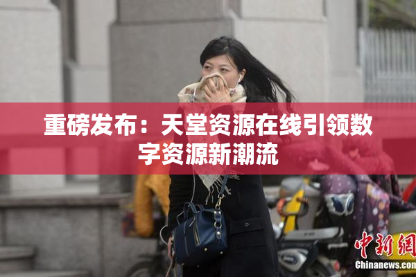 重磅发布：天堂资源在线引领数字资源新潮流