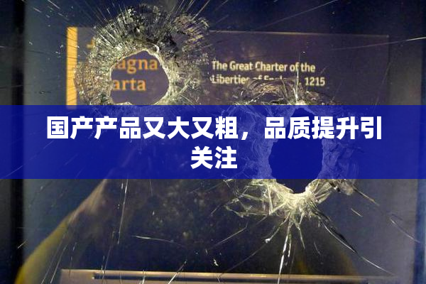国产产品又大又粗，品质提升引关注