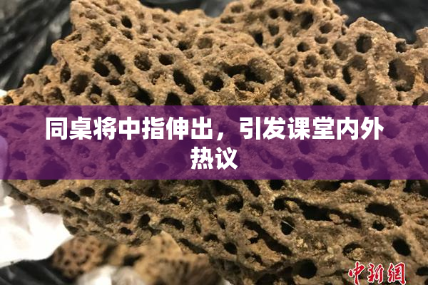 同桌将中指伸出，引发课堂内外热议