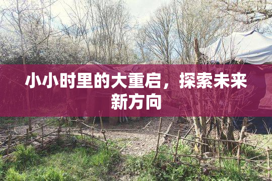 小小时里的大重启，探索未来新方向