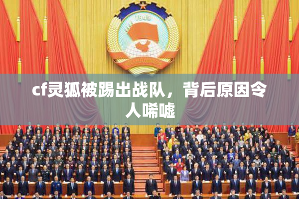 cf灵狐被踢出战队，背后原因令人唏嘘