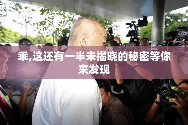 乖,这还有一半未揭晓的秘密等你来发现