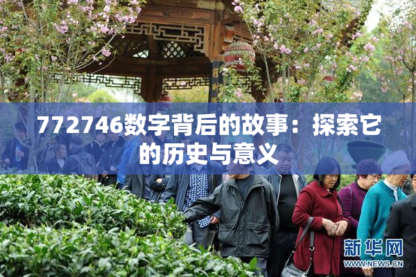 772746数字背后的故事：探索它的历史与意义