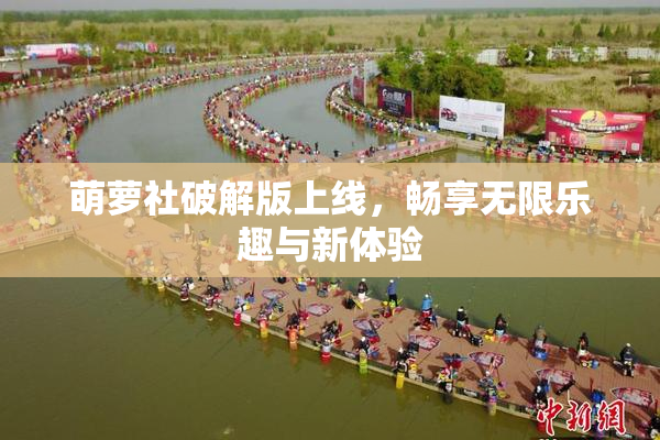 萌萝社破解版上线，畅享无限乐趣与新体验