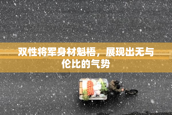 双性将军身材魁梧，展现出无与伦比的气势