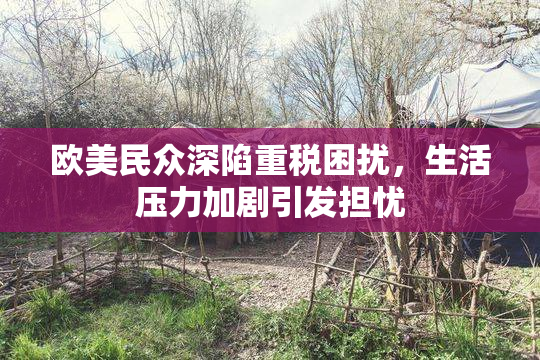 欧美民众深陷重税困扰，生活压力加剧引发担忧