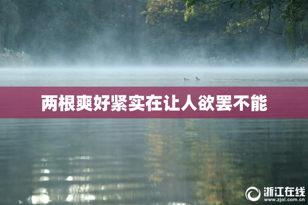 两根爽好紧实在让人欲罢不能