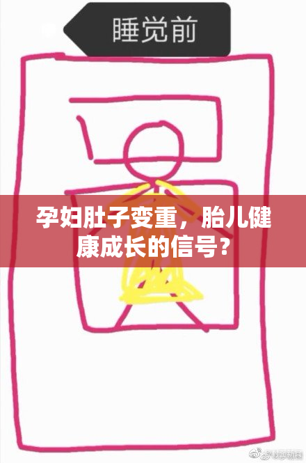孕妇肚子变重，胎儿健康成长的信号？