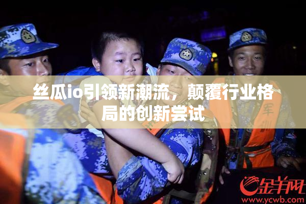 丝瓜io引领新潮流，颠覆行业格局的创新尝试