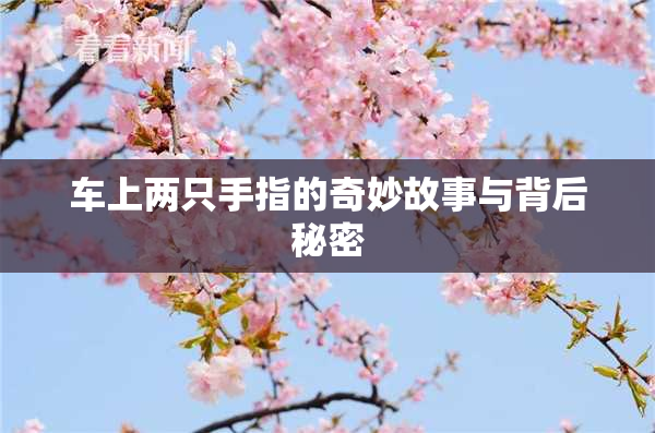 车上两只手指的奇妙故事与背后秘密