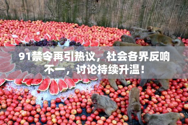 91禁令再引热议，社会各界反响不一，讨论持续升温！