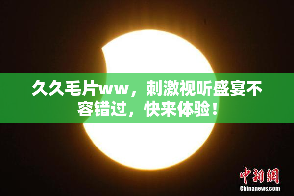 久久毛片ww，刺激视听盛宴不容错过，快来体验！