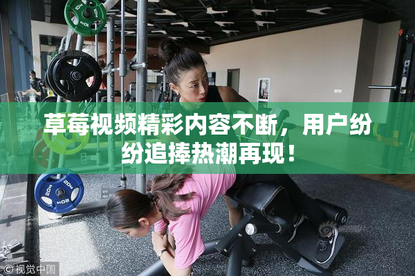 草莓视频精彩内容不断，用户纷纷追捧热潮再现！