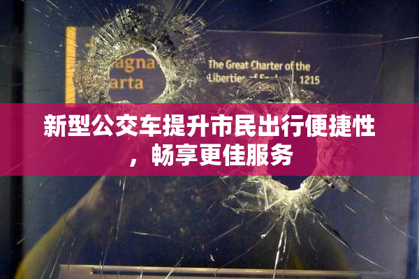 新型公交车提升市民出行便捷性，畅享更佳服务