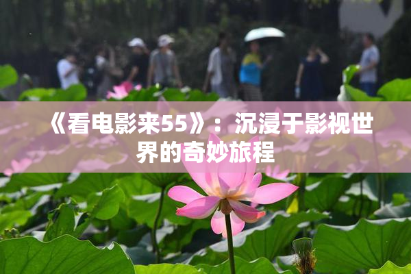 《看电影来55》：沉浸于影视世界的奇妙旅程
