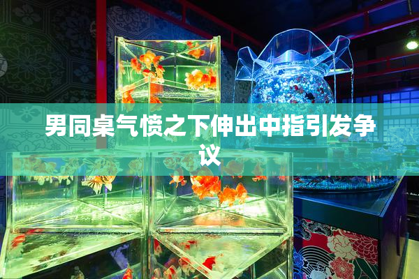 男同桌气愤之下伸出中指引发争议