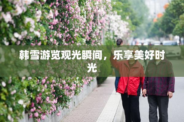 韩雪游览观光瞬间，乐享美好时光
