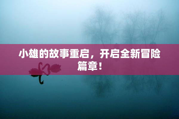 小雄的故事重启，开启全新冒险篇章！