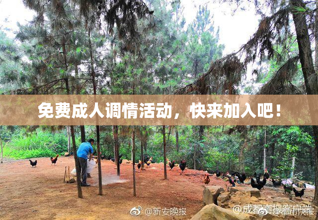 免费成人调情活动，快来加入吧！