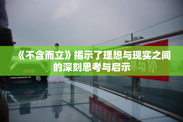 《不含而立》揭示了理想与现实之间的深刻思考与启示