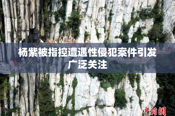 杨紫被指控遭遇性侵犯案件引发广泛关注