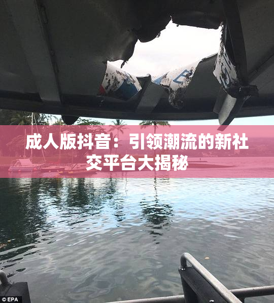成人版抖音：引领潮流的新社交平台大揭秘