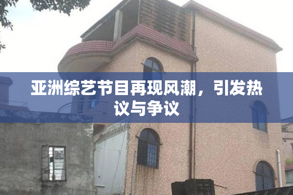 亚洲综艺节目再现风潮，引发热议与争议