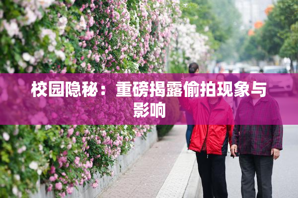 校园隐秘：重磅揭露偷拍现象与影响