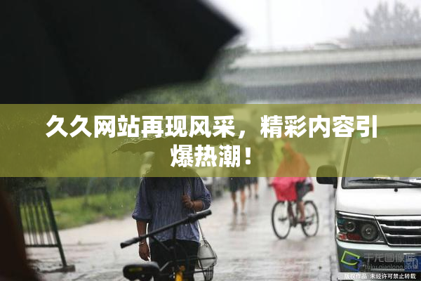 久久网站再现风采，精彩内容引爆热潮！