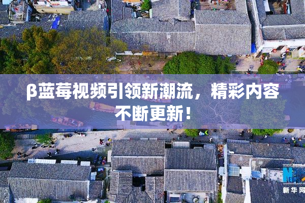 β蓝莓视频引领新潮流，精彩内容不断更新！