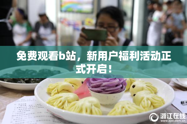 免费观看b站，新用户福利活动正式开启！