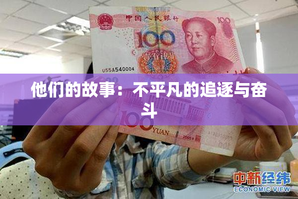 他们的故事：不平凡的追逐与奋斗